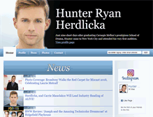 Tablet Screenshot of hunterryanherdlicka.com